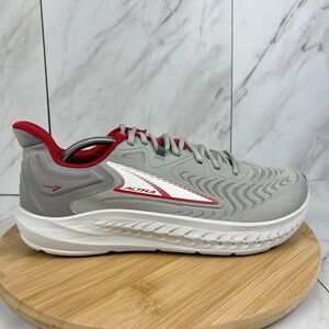 Altra Torin 7 Mens Size 12 Gray Red Athletic Running Walk Gym Sneakers Shoes